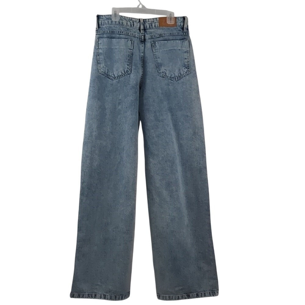 Onze Denim Made in Brasil Wide Leg‎ Denise Light Wash Size Women's 6 RARE HTF - Picture 10 of 15
